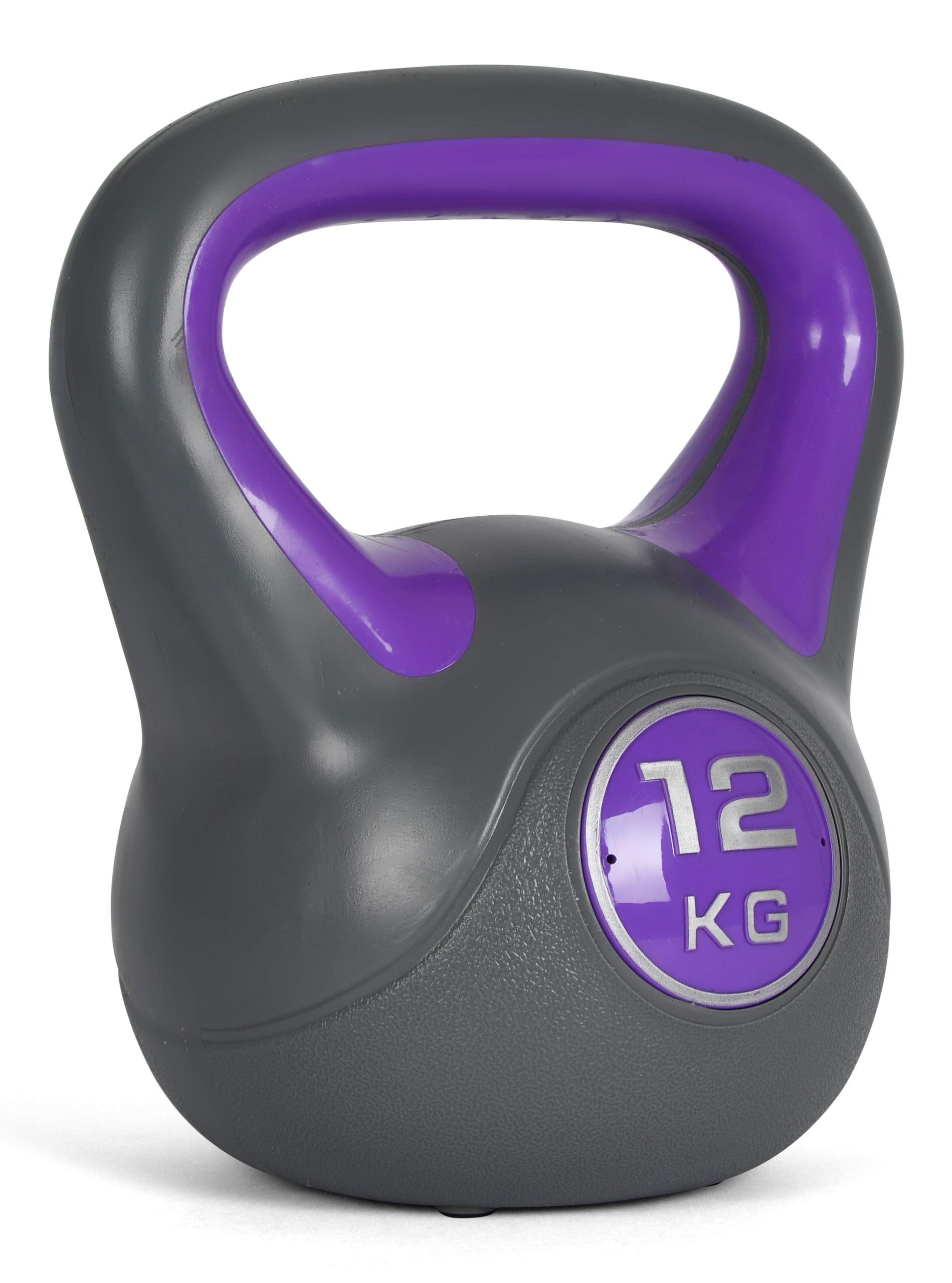 MSPORTS - Kettlebell da 2 – 20 kg, con poster degli esercizi da eseguire