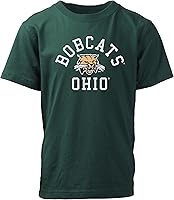 Vista 59 de Wes and Willy Camiseta de algodón orgánico de manga corta para niños de la NCAA