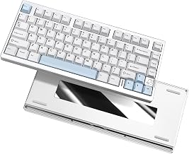 YUNZII AL75 PRO 75% Wireless Mechanical Gaming Keyboard,Full Aluminum CNC,BT/2.4G/Wired,PBT Keycaps,Gasket Mounted Hot Swap,Custom RGB Backlight, Programmable for Mac/Win (Silver, Gateron Zero)