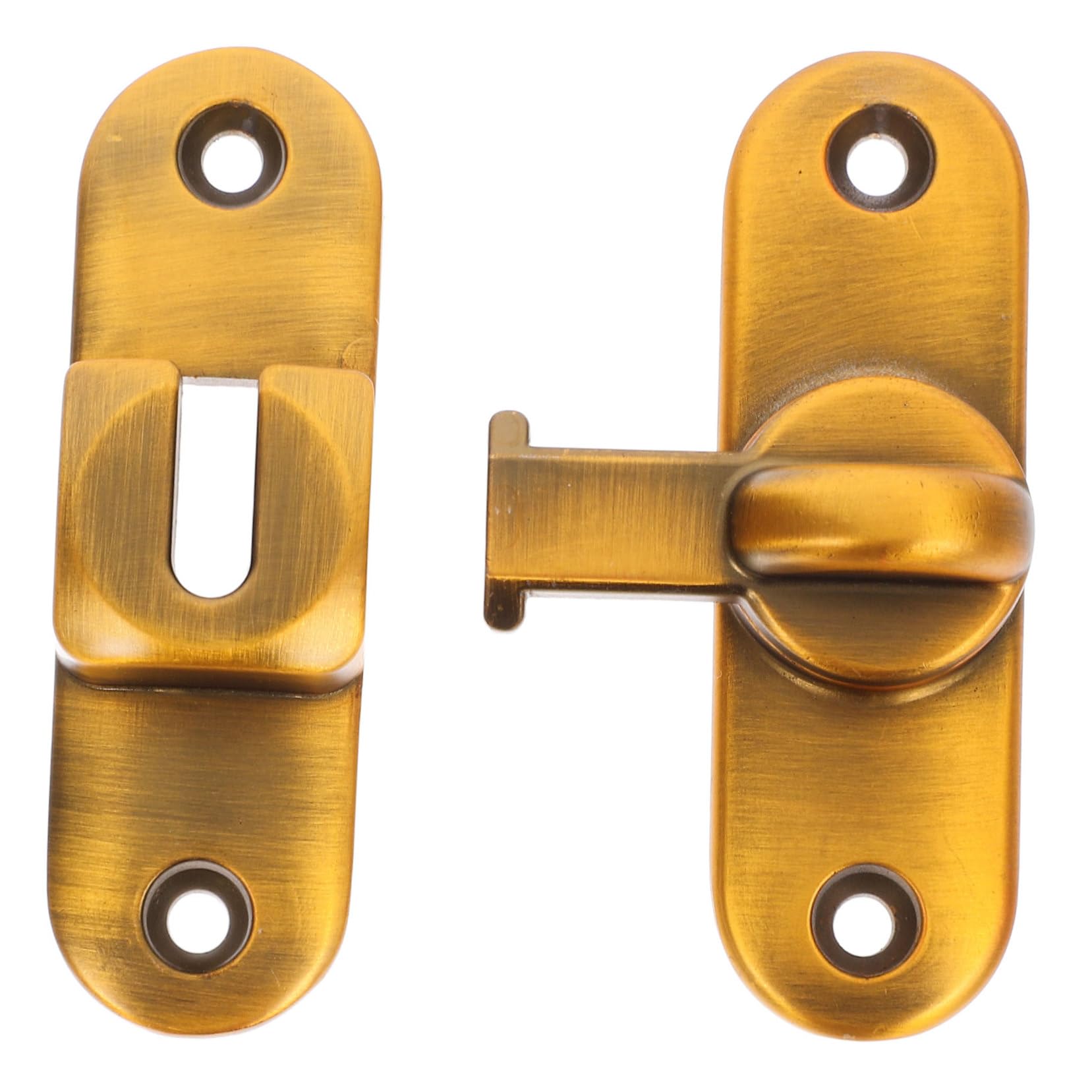 Artibetter 2sets Serratura Scorrevole Per Porta Chiusura Acciaio Inossidabile Per Porte Battente Facile Installazione e Design Moderno Sicurezza Per Ambienti Domestici e Commerciali