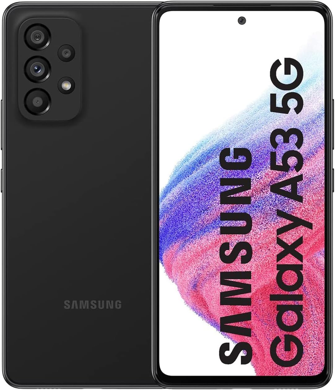 Samsung Galaxy A53 5G SM-A536B 16.5 cm (6.5") Hybrid Dual SIM Android 12 USB Type-C 6 GB 128 GB 5000 mAh Black