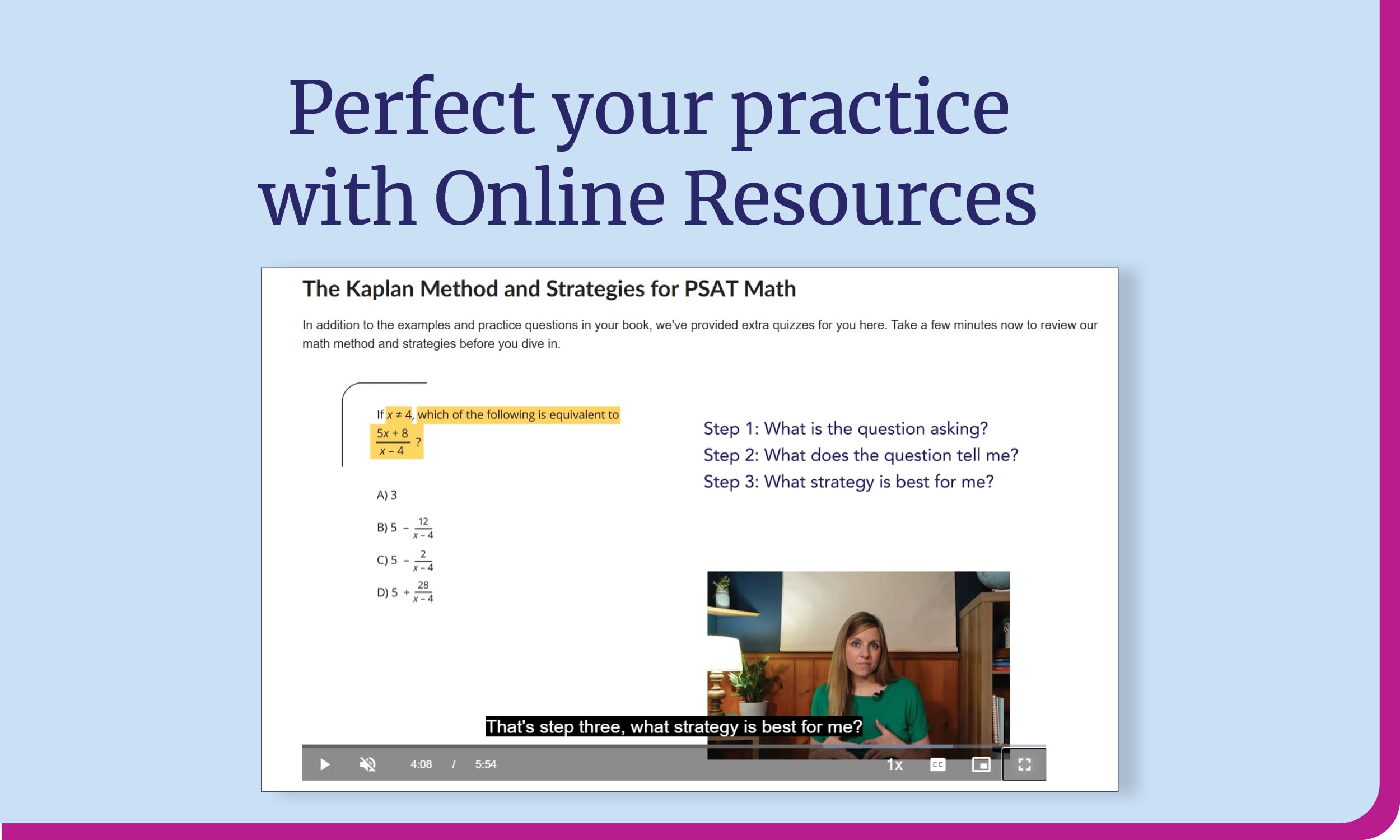 Kaplan Digital PSAT/NMSQT Prep 2025 (Kaplan Test Prep) 3