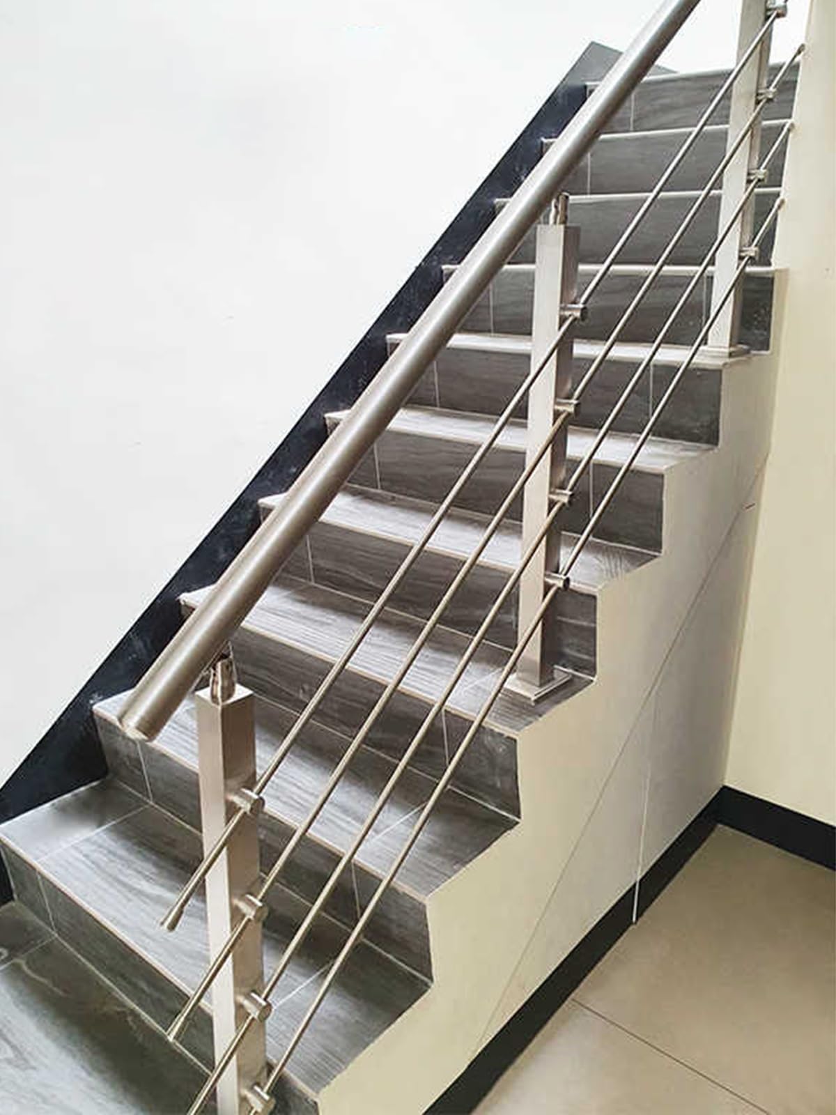 Garde-Corps à Câble de 150cm et 90cm de Haut à Angle Réglable