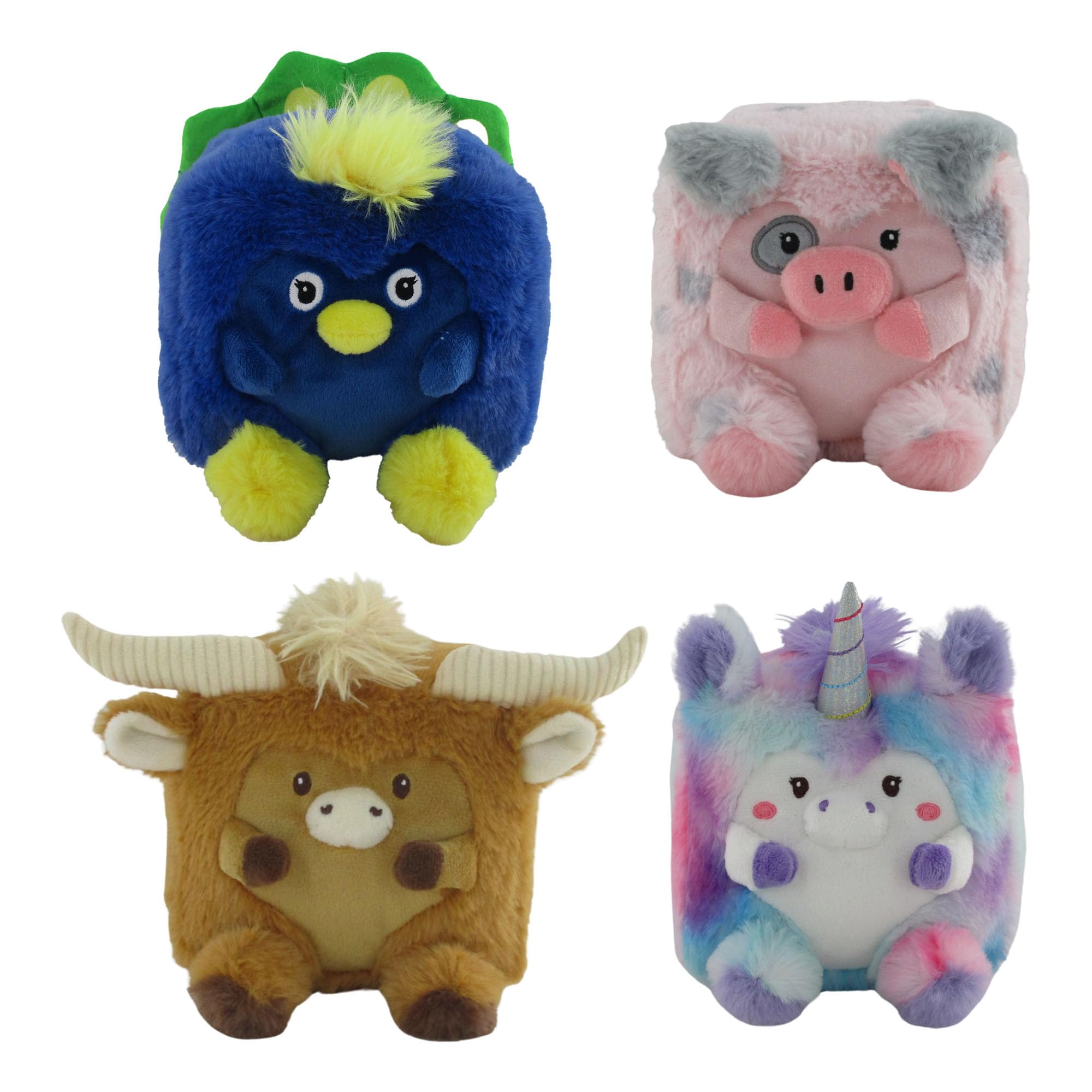 Cutie Cubes 8" Plush Assortment