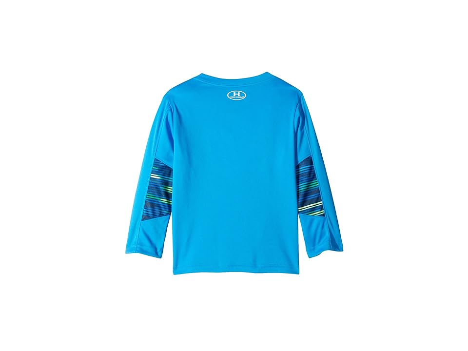 

Under Armour Kids Game Changer Long Sleeve (Toddler) (Blue Circuit) Boy's Clothing