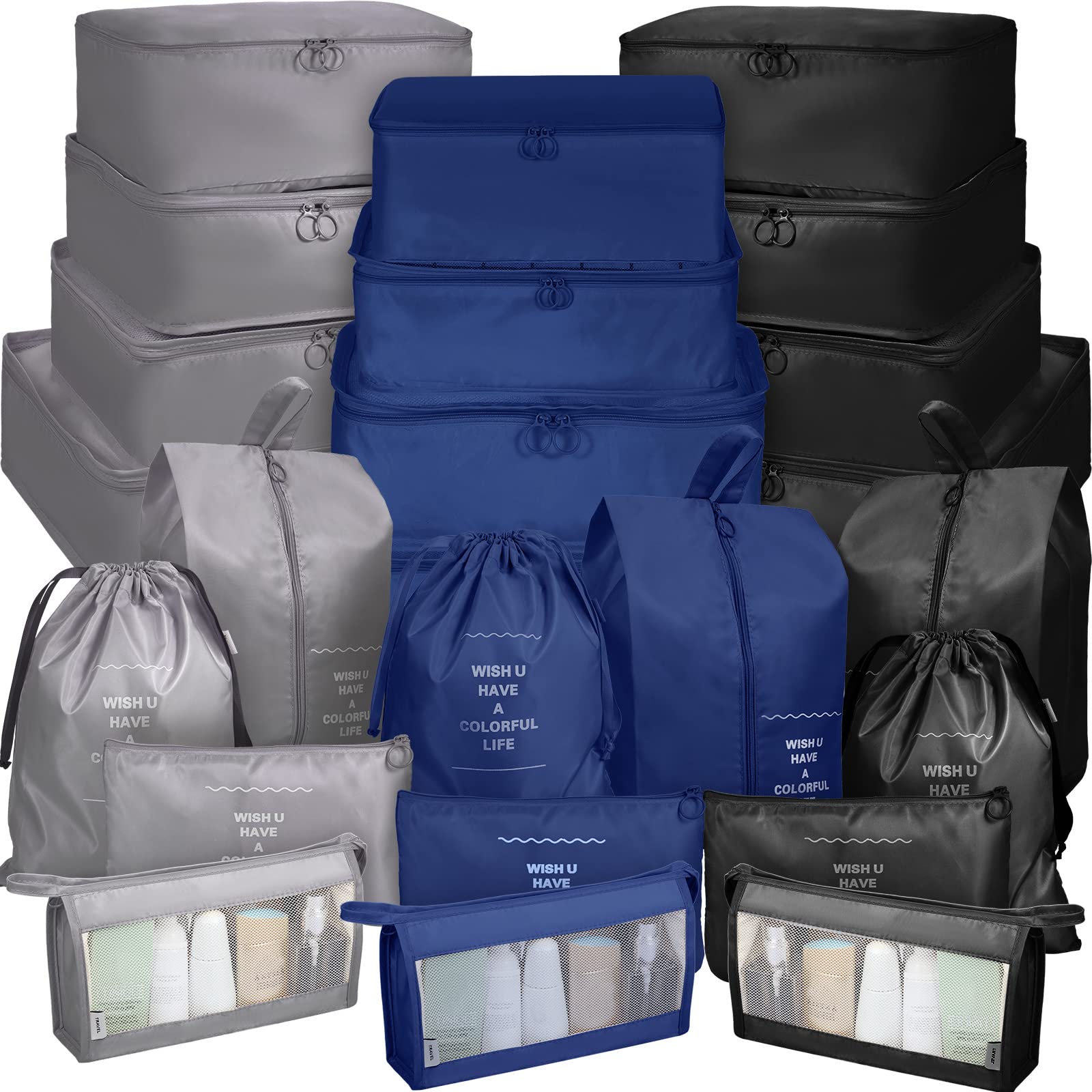 Cubes d'emballage valises voyage pour ne plus froisser vos habits