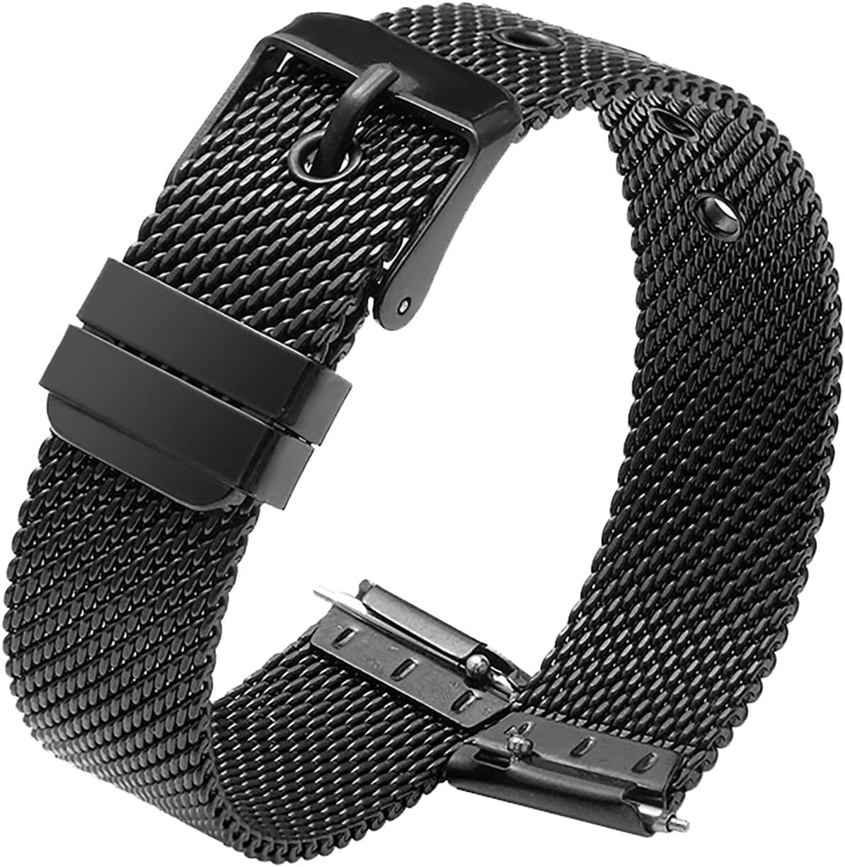 Strap gesp 20mm roestvrijstalen band horloge onderdelen gesp accessoires (Color : Bronze Brushed, Size : ONE Size