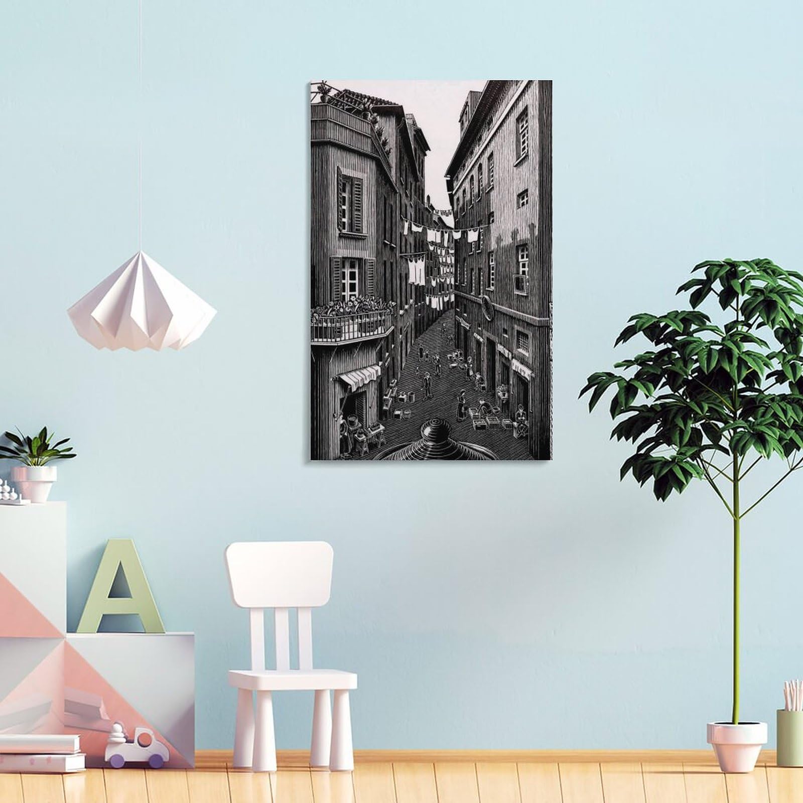 Mc Escher Kunstwerk Earth Strens New Year's Greeting Card (Ants