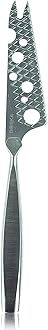 BOSKAStainless Steel Cheese Knife - Best for All Types of Cheese - Multi-Functional Cheese Slicer - Handheld Slicer - Silver Non-Stick - Dishwasher Safe - For Kitchen Cooking