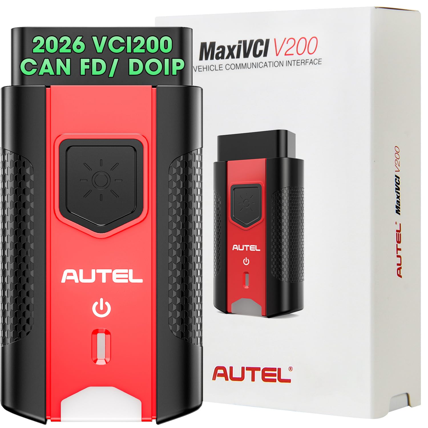 【未使用】AUTEL MaxiVCI V200 正規品 OBD2 VCI Autel MaxiVCI V200 VCI200 Wireless Diagnostic Dongle, 2026 VCI 200