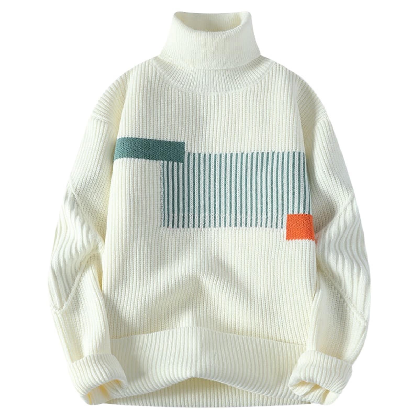 Suéter de cuello alto para hombre