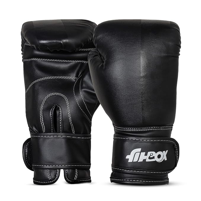 FitBox Sports Boxing Gloves for Training & Sparring – Multi-Layer Padding, Pro Wrist Support & Velcro Closure