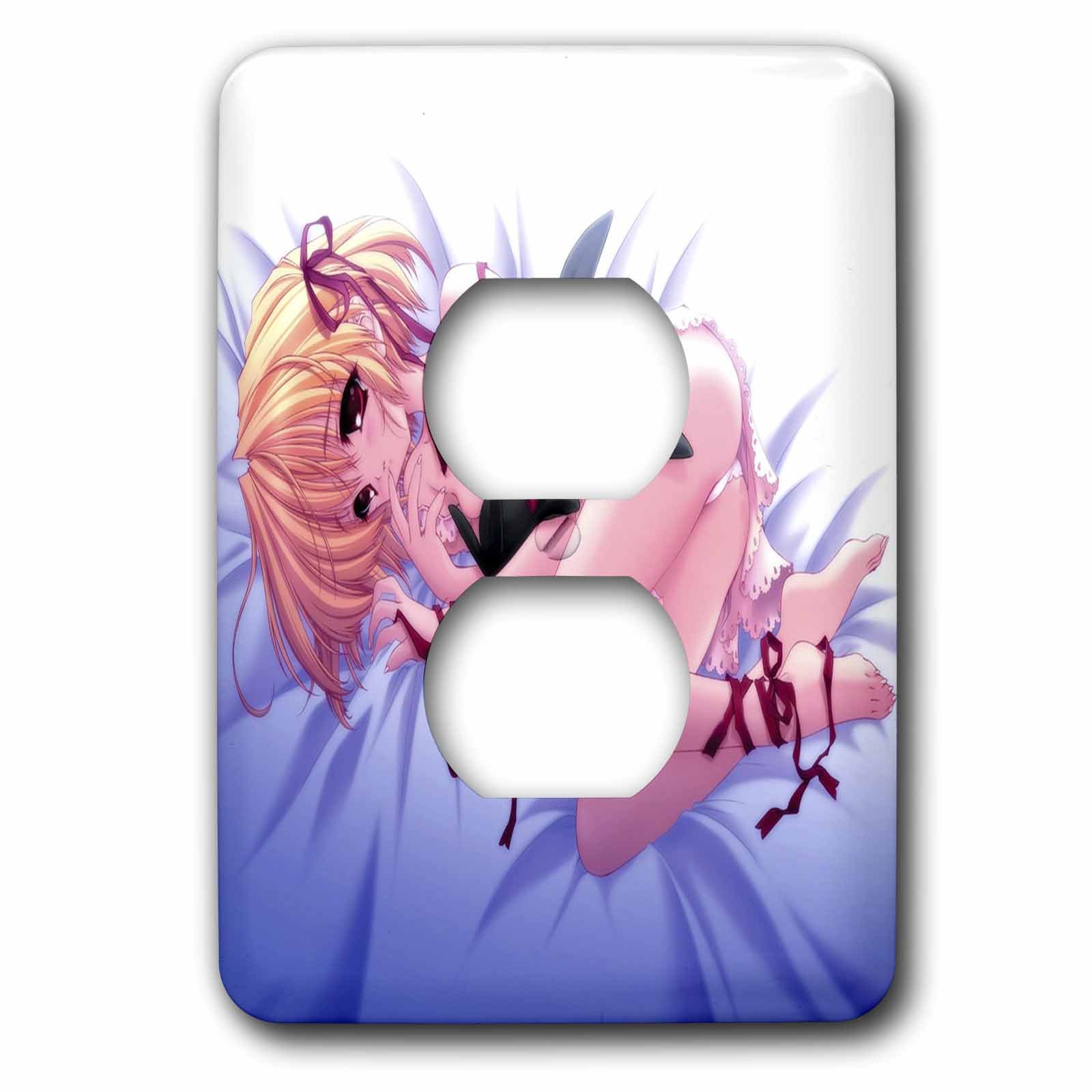 Prise de courant 3dRose LSP_54111_15,2 cm Anime Sleeping finition premium