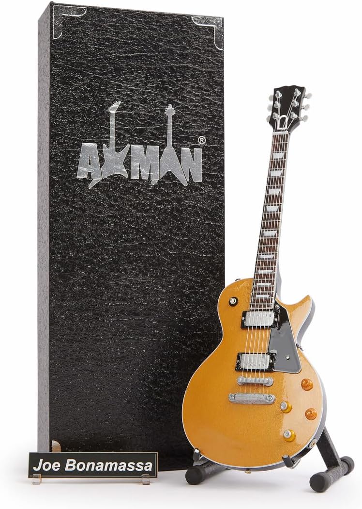 Joe Bonamassa - Guitar Miniature Replica with Display Box and Stand