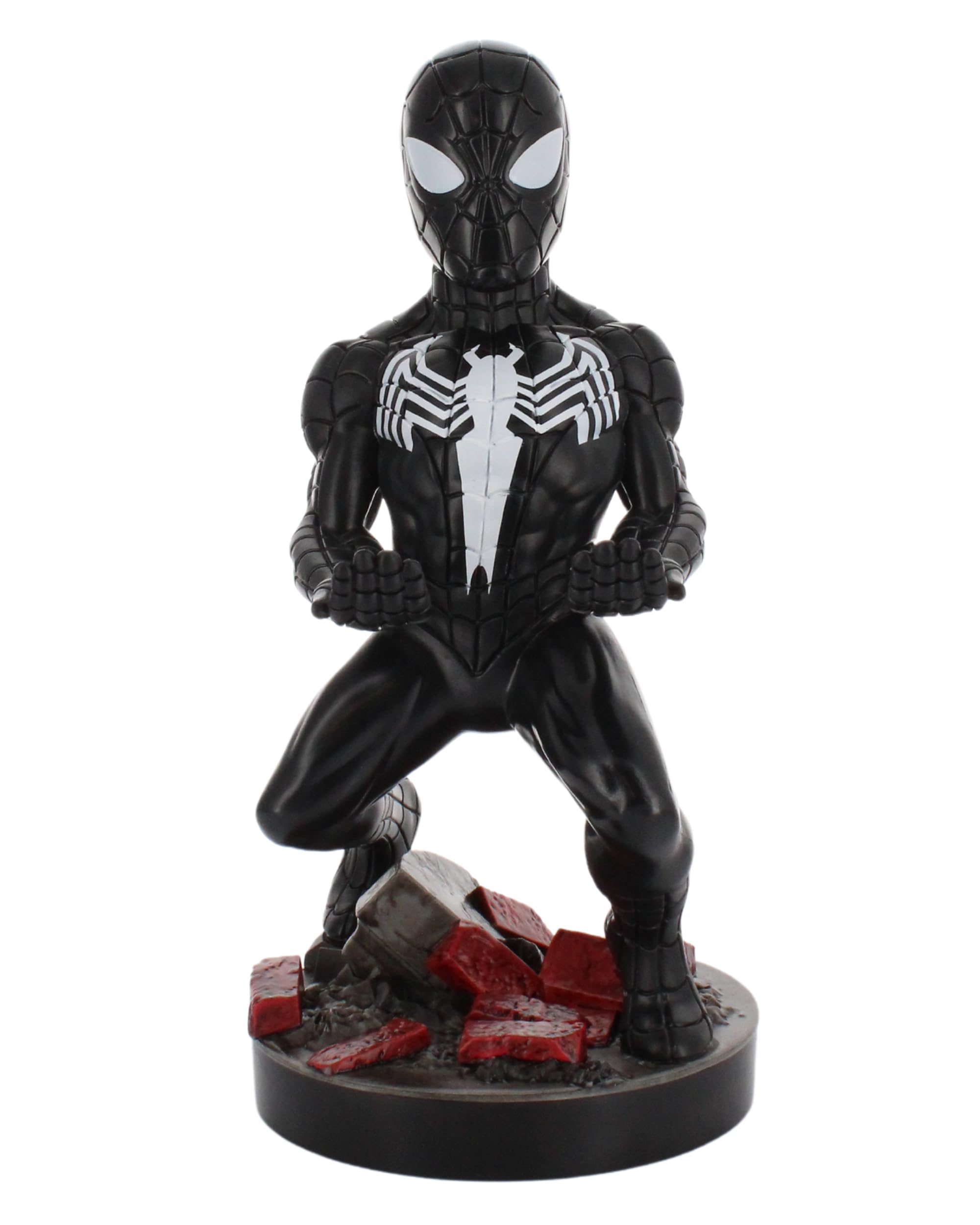 Cableguys - Marvel Symbiote Spider-Man Gaming Accessories Holder & Phone Holder for Most Controller (Xbox, Play Station, Nintendo Switch) & Phone