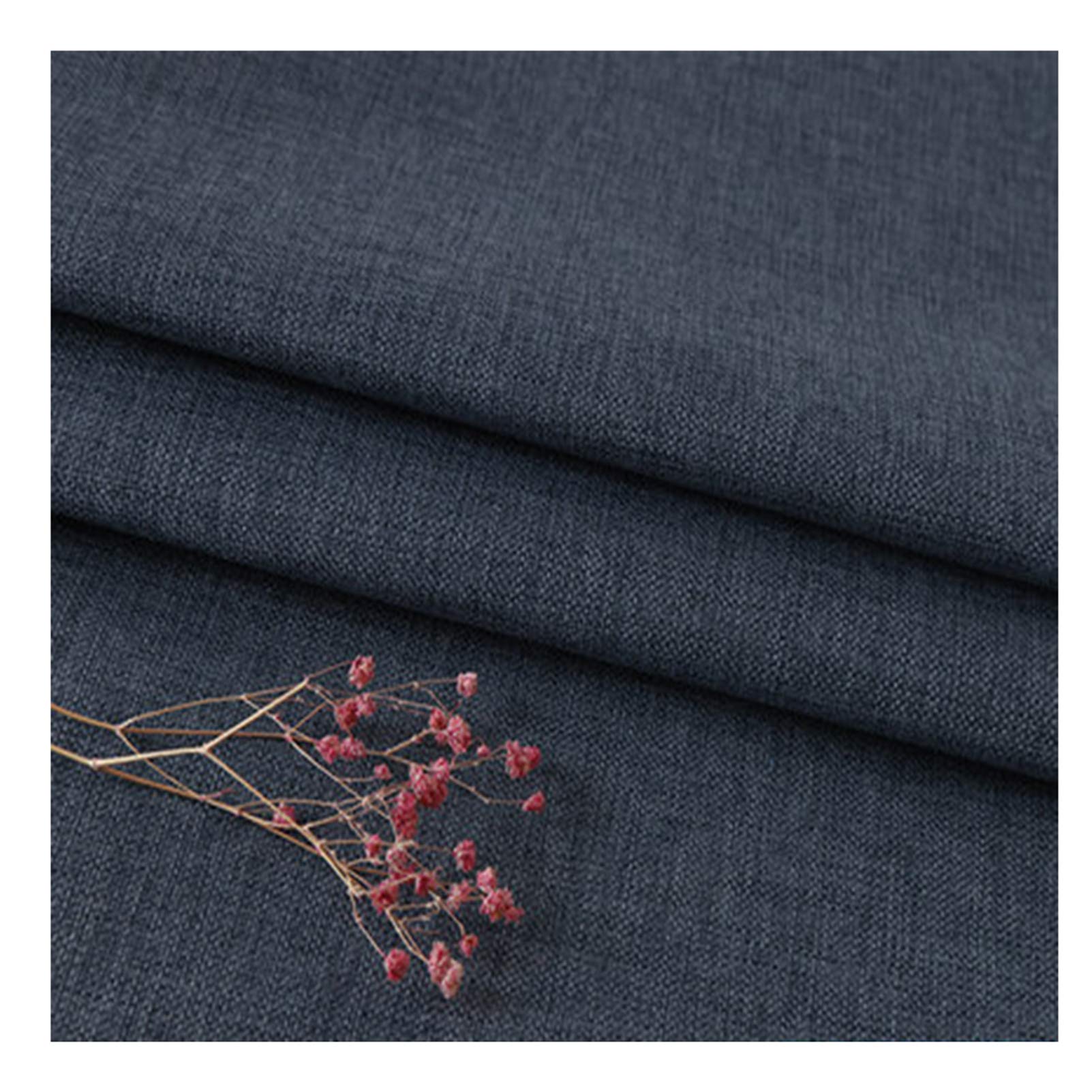 Tissu en lin naturel 150cm de qualité supérieure pour vêtements et artisanat d'art