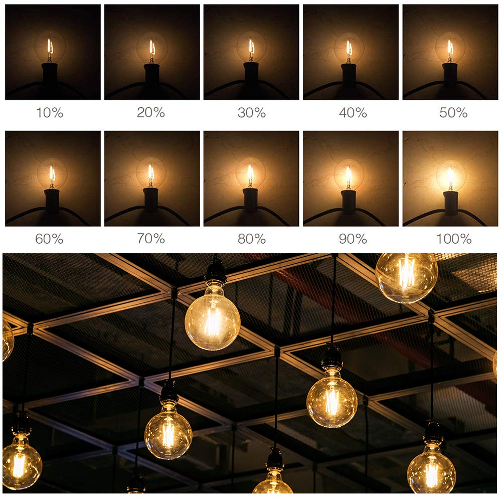 RGB LED Dimmer Switch, Dimmer Switch with RF Dimmable Slide Remote Controller PWM DC 12V-24V 18A Switch Dimmer Remote Control for RGB LED Strip Light - Image 3