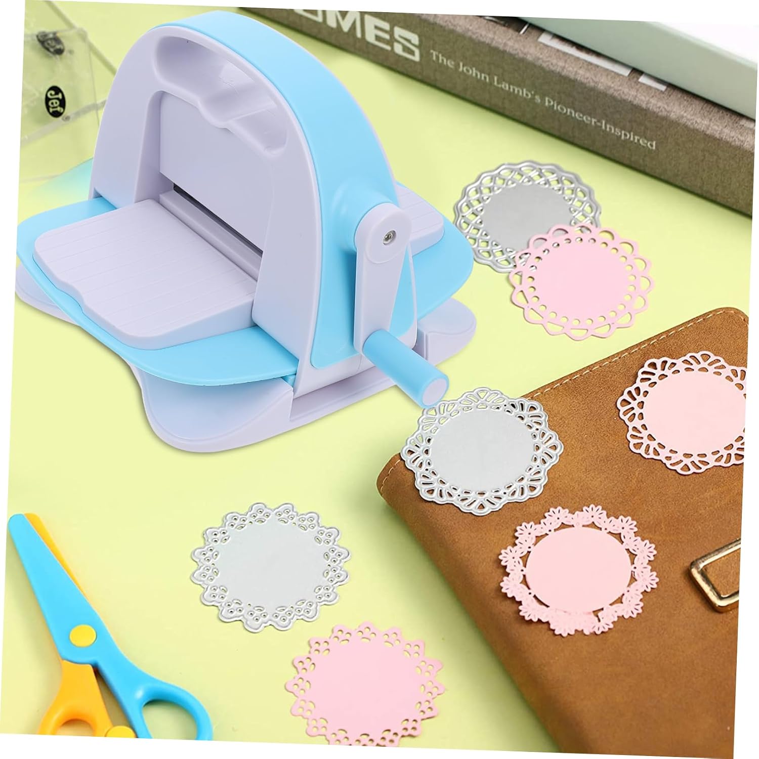 Artibetter Scrapbooking Die Cutter Machine Paper Die Cutting Machine Embossing Small Easy to Use