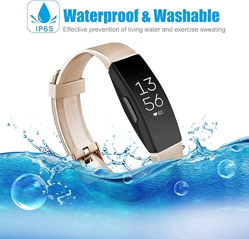 Miniatura 77 de Tobfit - Correas de reloj deportivas compatibles con Fitbit Inspire HR/Inspire/Ace 2 Fitness Tracker, para mujeres y hombres, pequeñas y grandes