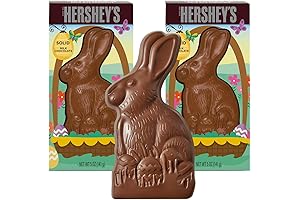 HERSHEY'S Giant Bunny Solid Milk Chocolate Peanut Butter Encased in Crunchy Shell