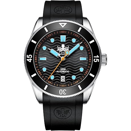 PHOIBOS PY010R 300m Wave Master Squale Dive Watch