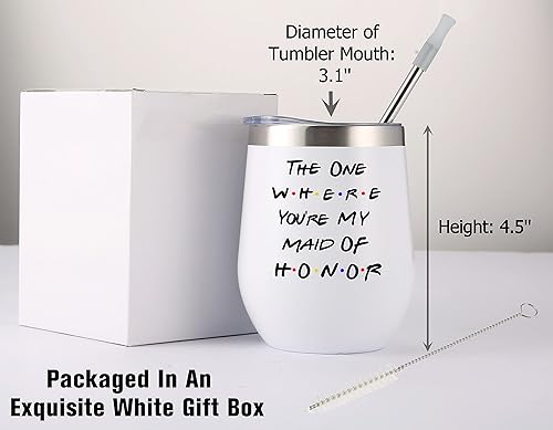 Vista 58 de GEANHIL Vaso impreso de doble cara para mujeres, mejores amigos, mejor amiga, mejor amiga, regalo de cumpleaños, Navidad, graduación, despedida