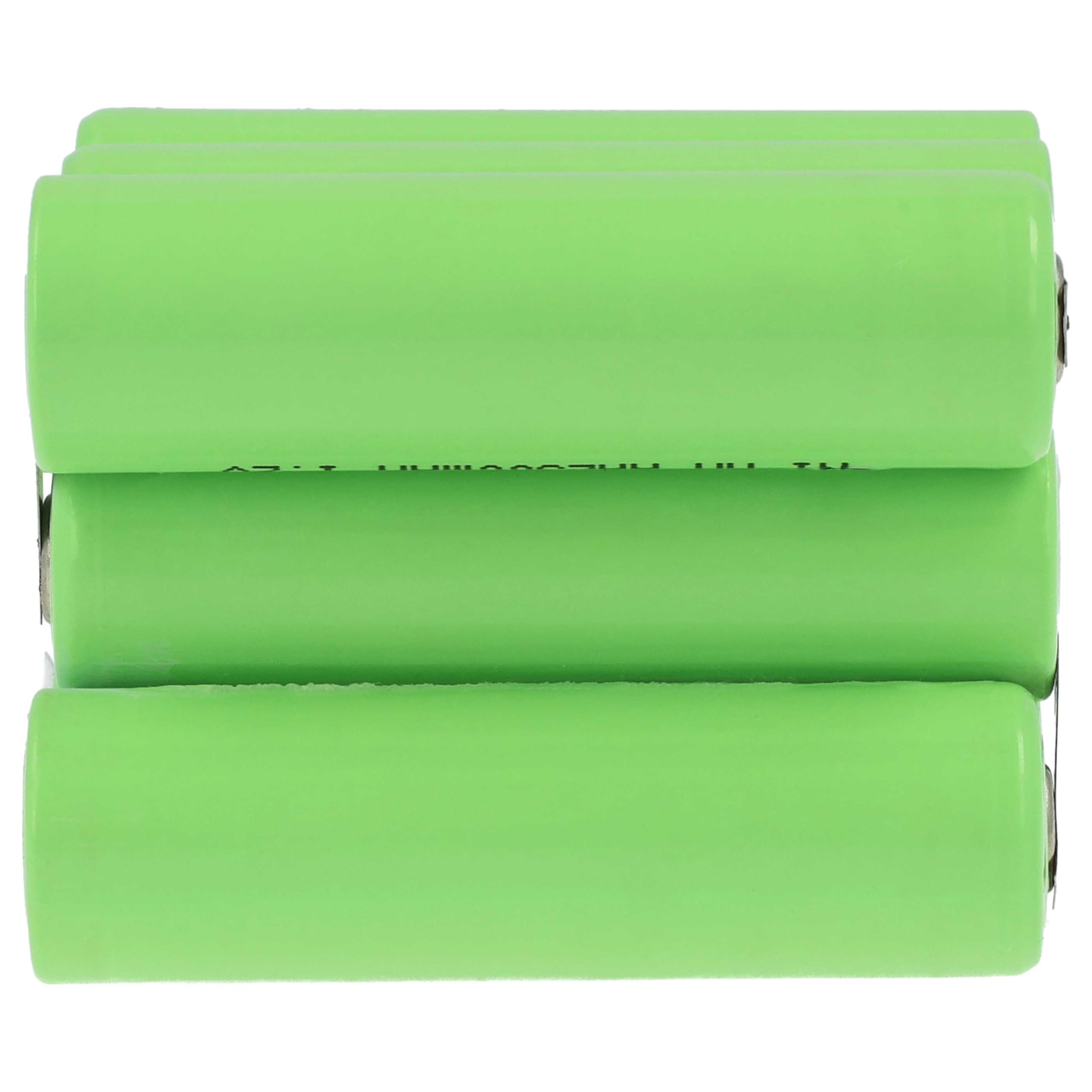 vhbw Akku Ersatz für 27AZ07BH, 3SD B01 WW, 833297 für Dachfensterrollladen (2300mAh, 10,8V, NiMH)