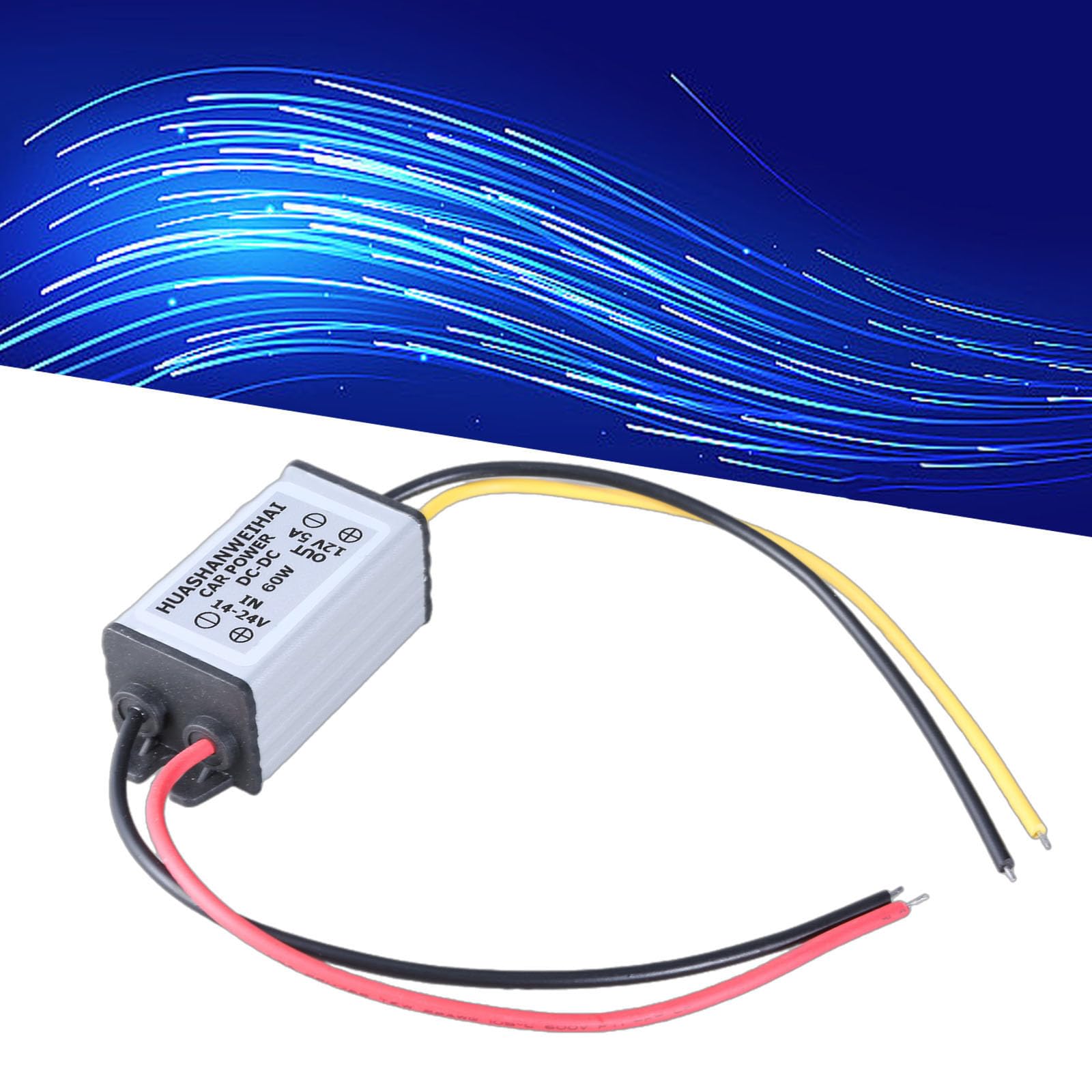 Car Power Converters DC14V-24V to 12V 3A/5A Regulator Direct Current Converters Direct Current Conversion for 12V Device 12V Application