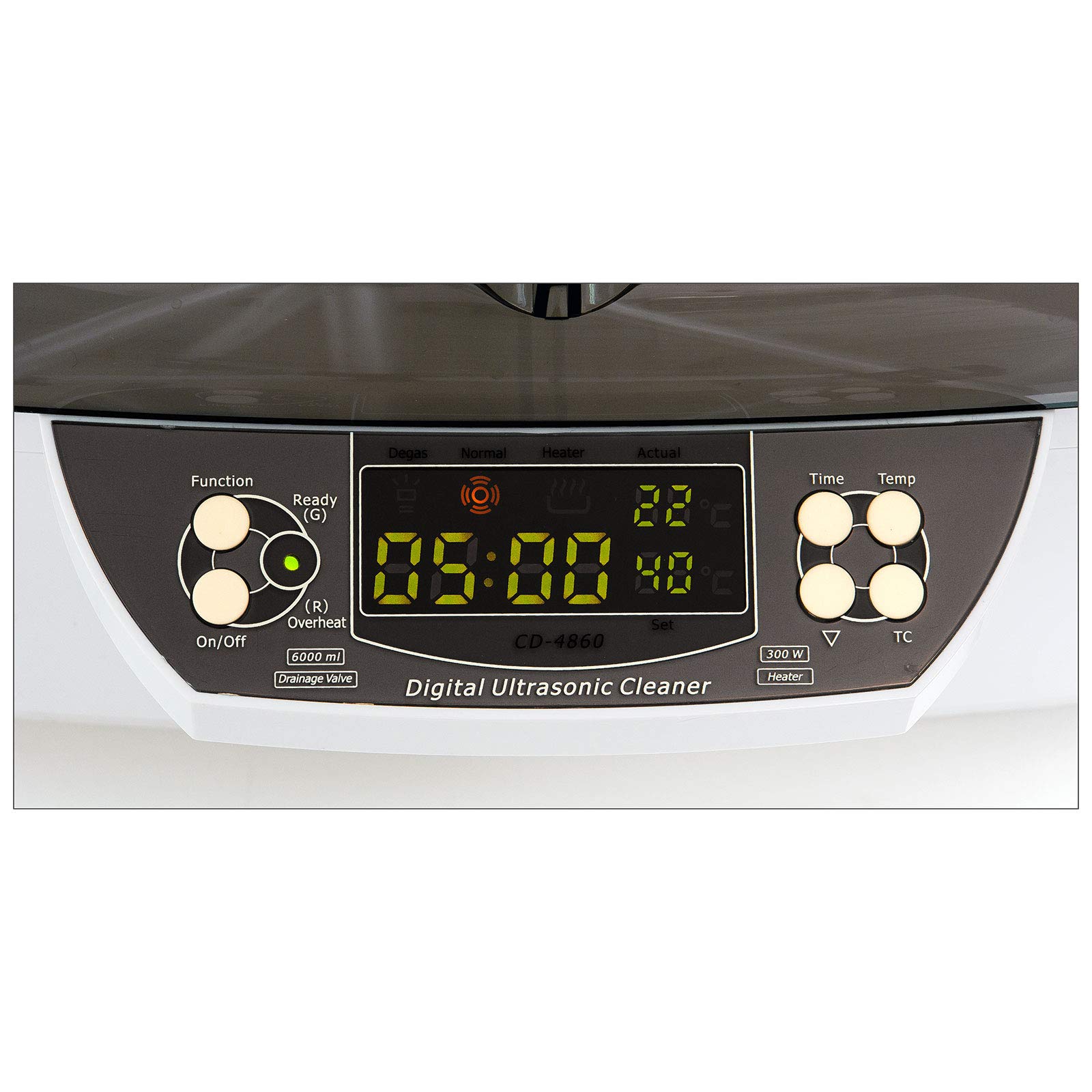 DEMA Ultraschallreiniger Digital mit Heizung 6 Liter