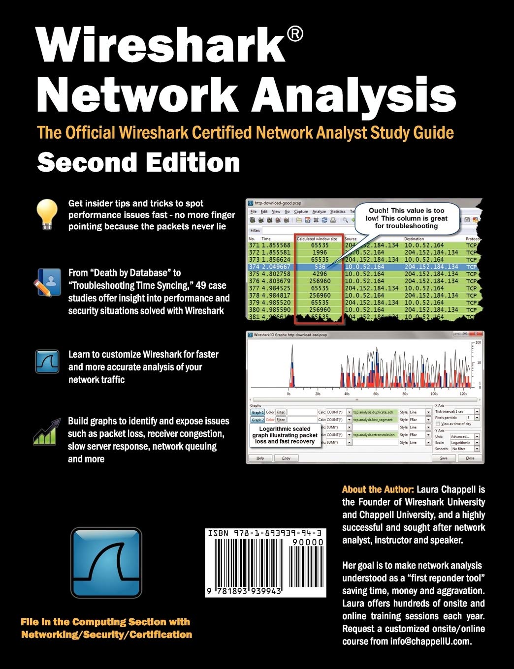 Wireshark Network Analysis (Second Edition): The Official Wireshark Certified Network Analyst Study Guide (Chappell University Solution)