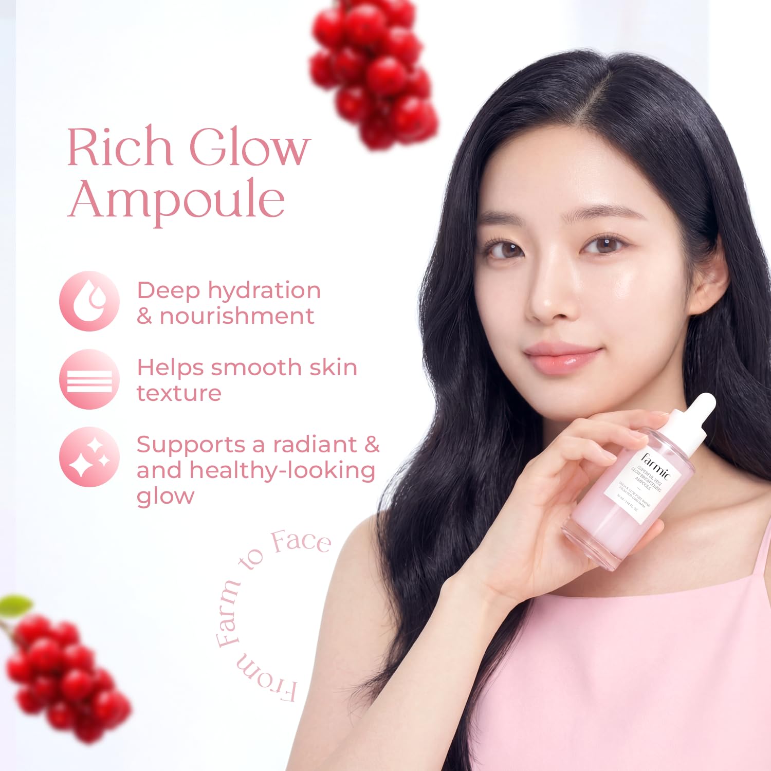 Superful Vegi Glow Ampoule Serum (1.01 fl oz) – Hydrating, Glow-Boosting Serum for Dull Skin - Image 2