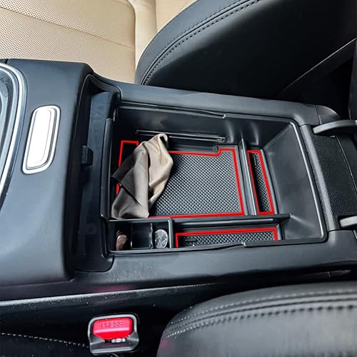 Miniatura 4 de TACORBO - Organizador de consola central compatible con Hyundai Santa Fe TM 2021-2022 2023 y Santa Fe SEL 2022+ accesorios, caja de almacenamiento