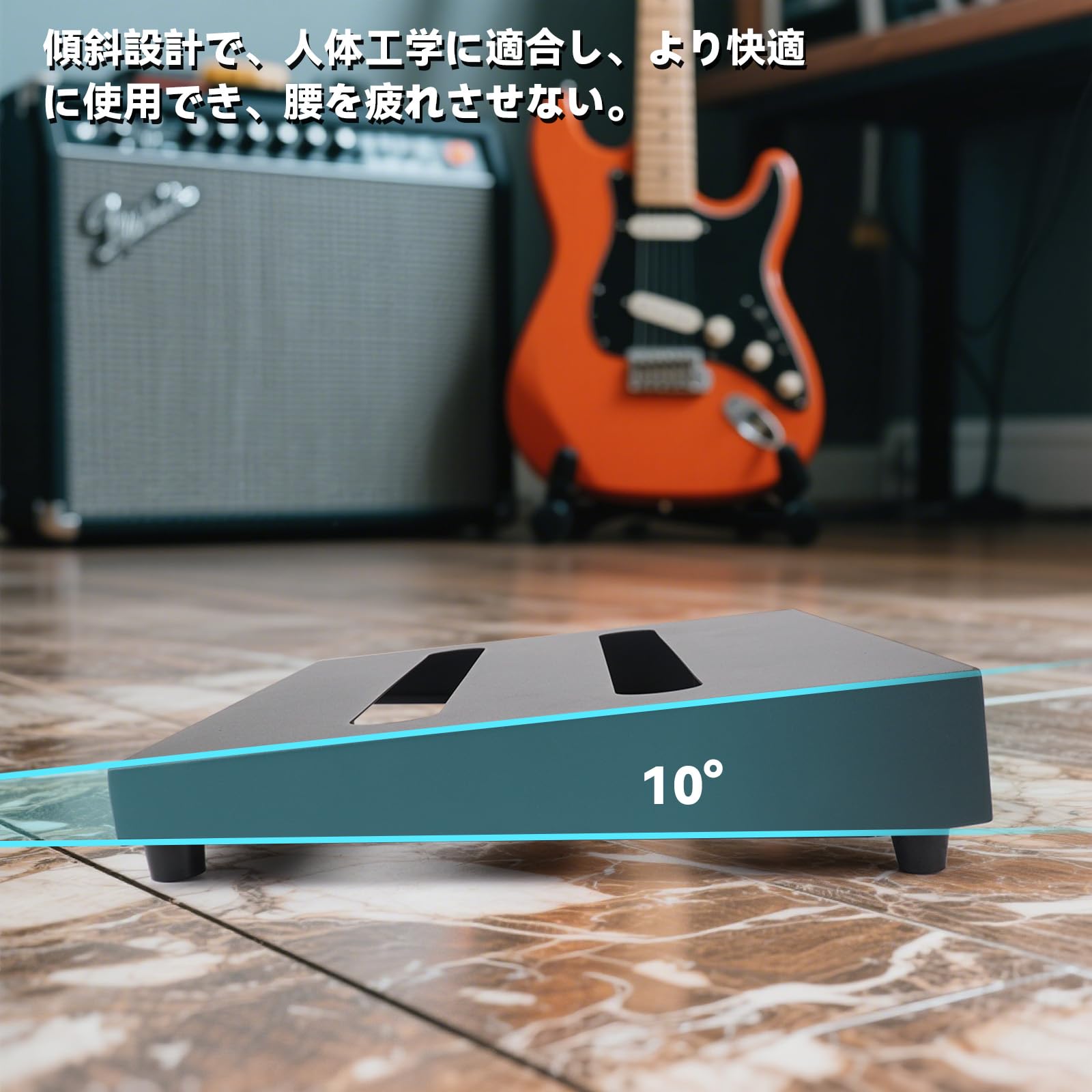 Amazon | GOKKO ギターエフェクター ボードペダルボード 丈夫で耐用