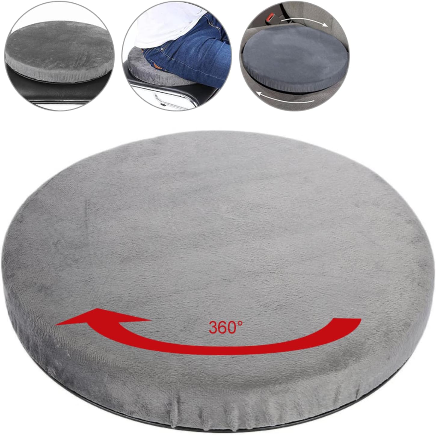 Drehbares Autositzkissen 360° - Mobilitätshilfe Für ältere & Behinderte Menschen