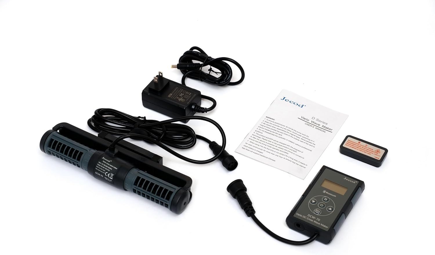 All components of the Jebao Jecod DCW-70 package