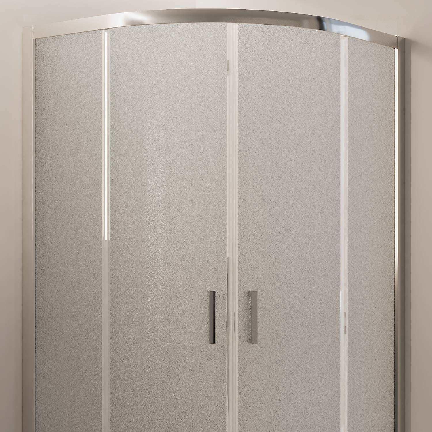 Box Doccia Semicircolare 80x80 H198 Stampato C 6mm mod. Ready