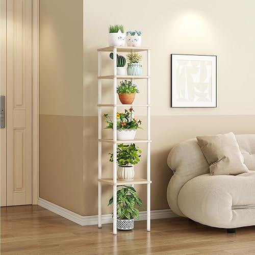 Miniatura 3 de AZERPIAN Paquete de 5 soportes para plantas para interiores, apilables y de bricolaje, para múltiples plantas, para sala de estar, patio, balcón,