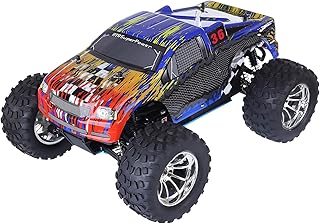 (ブリッククラフトワークス) 1:10 2.4G 4WD ニトロ オフロード モンスタートラック 大人用 70-80km/h 高速全地形対応オフロード車 - RTRバージョン
