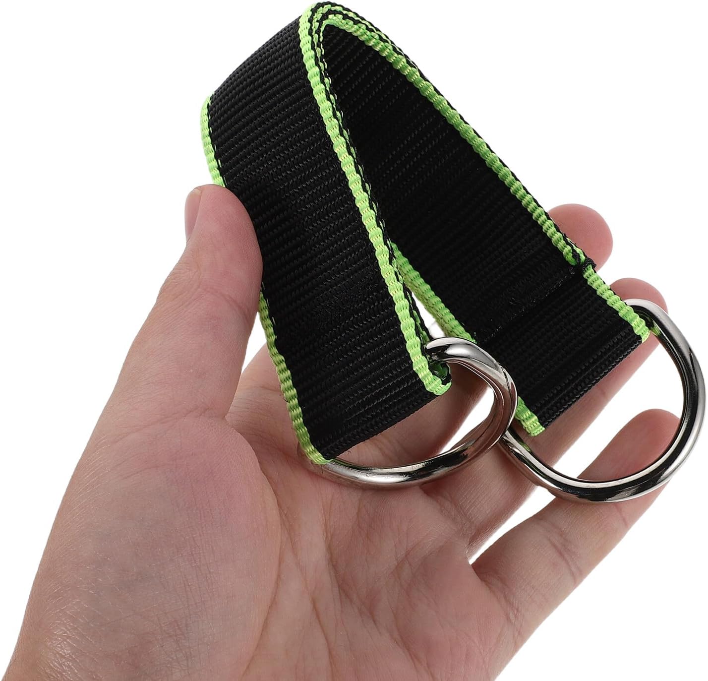 LABRIMP 4pcs Heavy Duty Tree Swing Straps Double Layer 32mm Width by 26cm Length Safety Hanging Ropes for Camping Hammocks Indoor Outdoor Swing Accessories