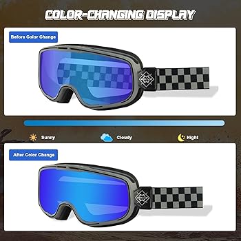 Amazon.co.jp: [OLYSPM] フォトクロミックバイク ゴーグル、UV保護機能