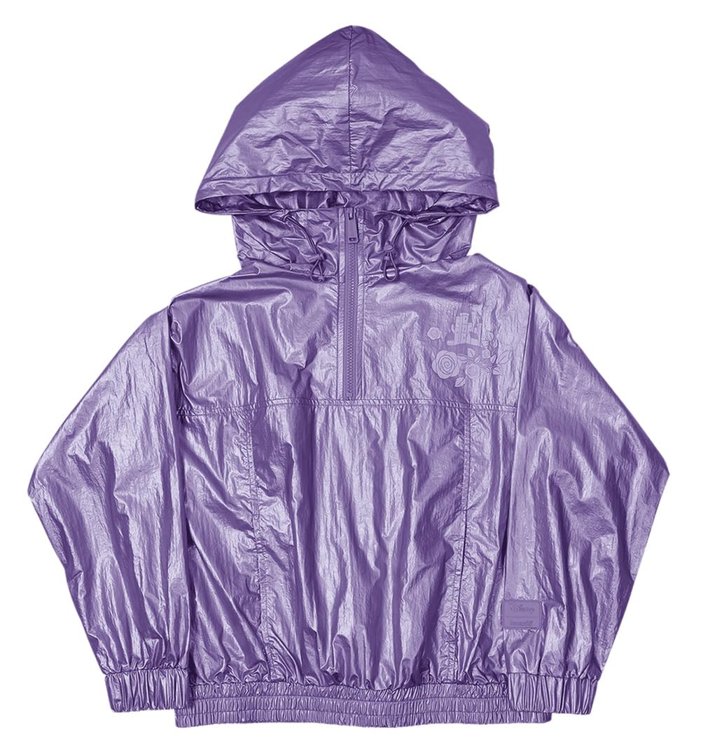 Truffleshuffle Women's Purple Loungefly Disney Princess Aurora And Prince Phillip Sleeping Beauty Windbreaker