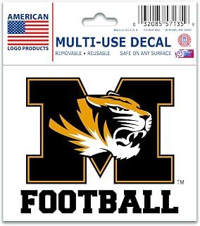 WinCraft NCAA University of Missouri 70361091 Multi-Use Decal, 3" x 4"