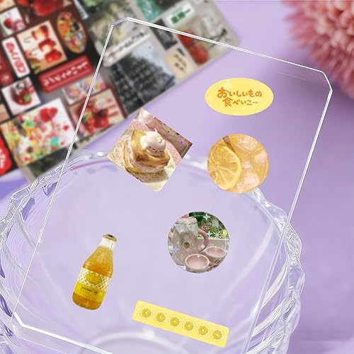 Miniatura 106 de 3500 calcomanías coreanas para tarjetas fotográficas Kpop, calcomanías de decoración de libros, calcomanías estéticas con purpurina de mariposa