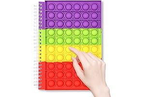 Kid Journal for Boys with Push Pop Bubble Fidget Sensory Toys for Stress Relief
