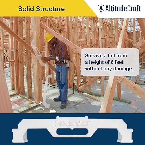 Miniatura 18 de Herramientas de encuadre - Herramienta de diseño de pernos de marco de 16 pulgadas, plantilla de marco de pernos para medición de marcos de pared