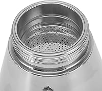 Vista 8 de Haofy Cafetera de café expreso, olla de acero inoxidable tipo italiano