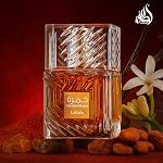 Lattafa Khamrah for Unisex Eau de Parfum Spray, 3.4 Ounce