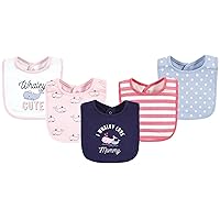 Vista 43 de Hudson - Babero unisex de algodón para bebé, baberos de algodón, talla única , Cactus rosa