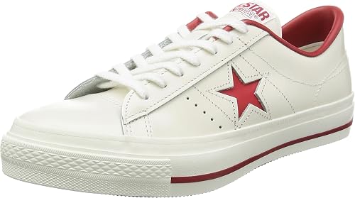 Amazon コンバース スニーカー One Star J ワンスター J ホワイト レッド Fw12 スニーカー