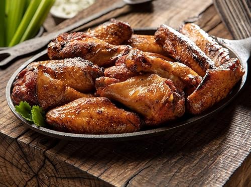 Burgers' Smokehouse Alas de pollo totalmente cocidas (Nashville Hot, 2 libras)